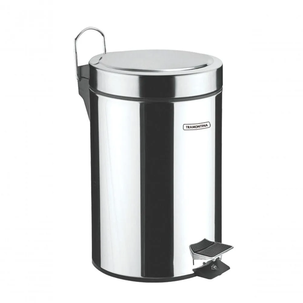 Lixeira inox